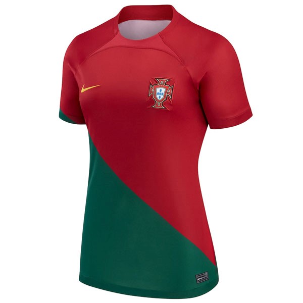 Camiseta Portugal Primera Equipación Mujer 2022/2023